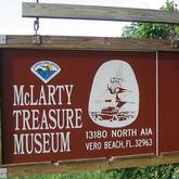 McLarty Treasure Museum sign