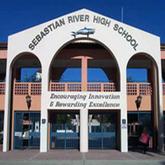 front view of Sebastian River High School Sebastian Florida