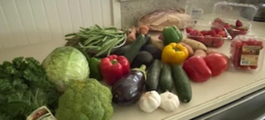 Farmers Market Veggies delivered to front door