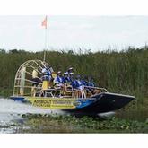 Capt. Bob's Airboat Adventure Tour with people on boat Capt. Bob's Airboat Adventure Tour with people on boat